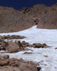 Ice field on Barr Trail