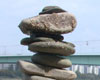Stone sculpture along the Rhine